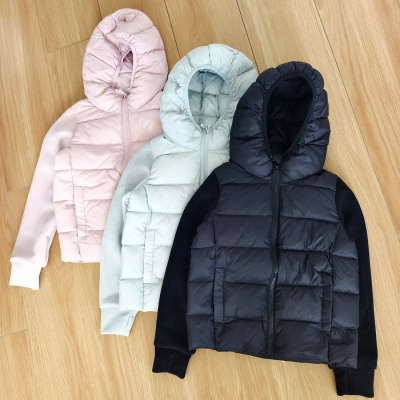 国际90绒轻薄羽绒服男女童外套