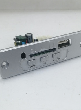 220V灯饰USB播放板CT01DA灯具MP3解码器2*3W功放旋转彩灯音响主机