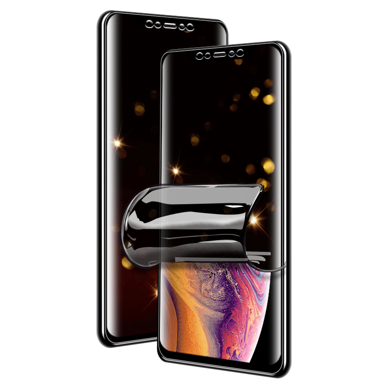 苹果手机iphonexr窥视防摔水凝膜
