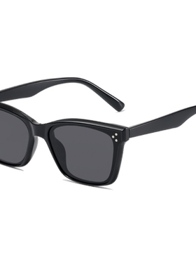 太阳镜2022年新款海边墨镜女防紫外线高级感gm夏黑色眼镜时尚复古