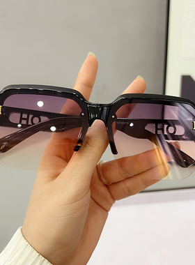 半框百搭防紫外线偏光显脸小