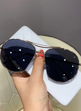 清仓捡漏gm墨镜女网红太阳镜男潮时尚黑色眼镜大脸显瘦防紫外线