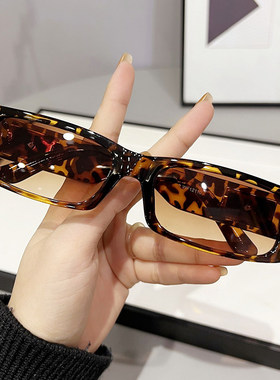 网红墨镜女ins街拍太阳镜时尚防紫外线舒适超酷眼镜2025年新款潮