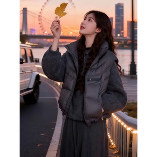 冬季加棉加厚保暖马甲棉服女款爆款2025新款时尚洋气大码女装外套