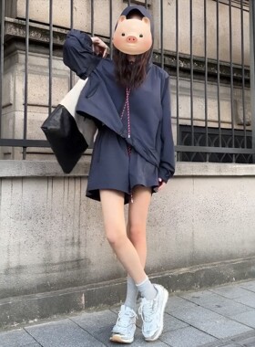 2025夏季新款连帽薄款防晒衣套装