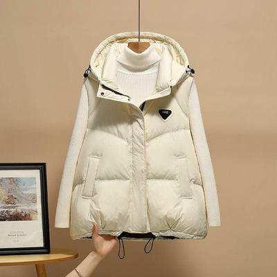 休闲叠穿羽绒棉马甲女款外穿马夹
