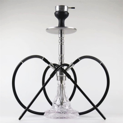 酒吧高档水烟壶餐厅ktv中号水烟斗筒玻璃全套 shisha 阿拉伯烟壶