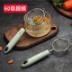 宝宝辅食过滤网筛婴儿超细加密豆浆果汁厨房家用迷你小号鸡蛋漏勺