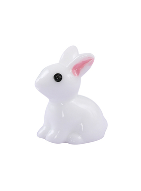 可爱动物树脂玩偶儿童过家家玩具