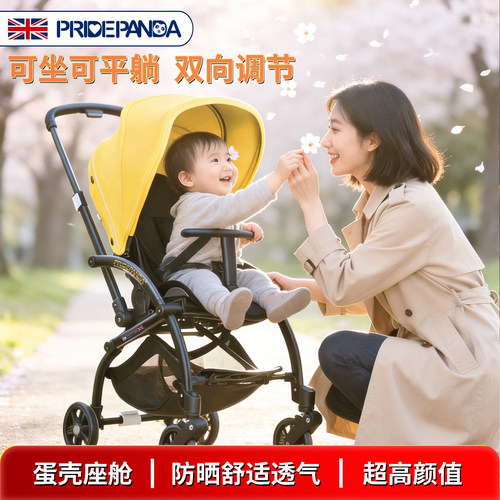 双向婴儿推车溜娃神器轻便折叠