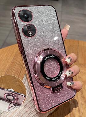 适用oppoA58手机壳A58x保护硅胶套5G全包opa防摔oppa透明opopa软oopoa高级感x5g新款585g男女0pp0带支架opooa