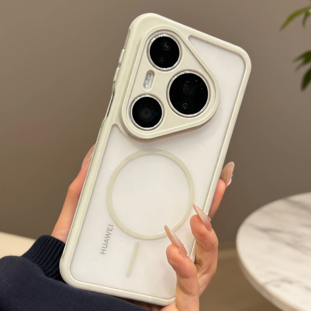 适用华为Pura80手机壳新款70磨砂肤感80全包防摔70pro+软胶七八十半透明Pura70镜头磁吸高级感散热简约保护套