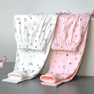 100%纯棉女士秋裤加厚保暖裤中老年妈妈秋冬款衬裤高腰全棉棉毛裤