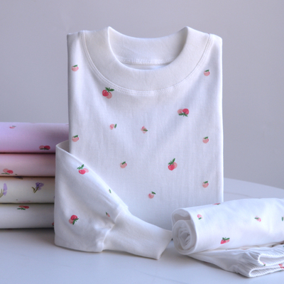 女士保暖内衣套装中高领纯棉打底内穿棉毛衫中老年人全棉秋衣秋裤