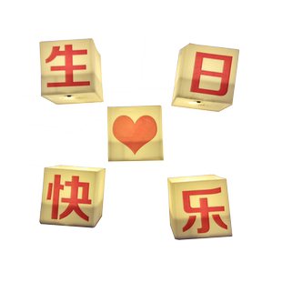 电子LED方形蜡烛灯浪漫老婆纪念生日惊喜烛光晚餐场景表白浪漫