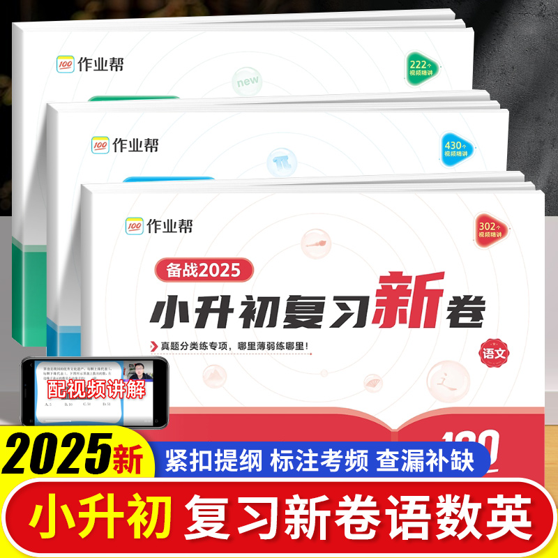 作业帮2025新版小升初复习新卷