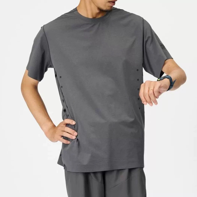 GDW0系列日系户外越野跑徒步速干短袖T恤3M反光打孔透气男女上衣