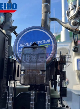 日本明邦2023年新款钓箱配件上线夹BM-LBM-S上线器明邦路亚箱配件