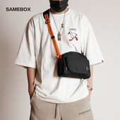 撞色设计考杜拉弹道尼龙贝壳包无性别单肩斜挎包轻便防泼水男背包