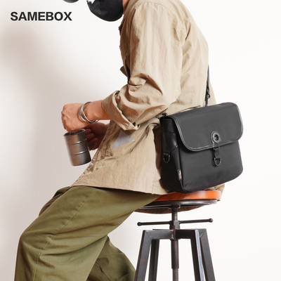 CORDURA考杜拉弹道尼龙经典邮差单肩斜挎背包FIDLOCK磁扣防盗快拆