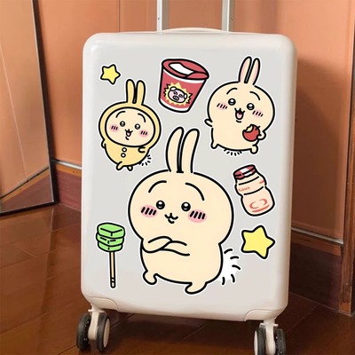 chiikawa行李箱贴纸防水