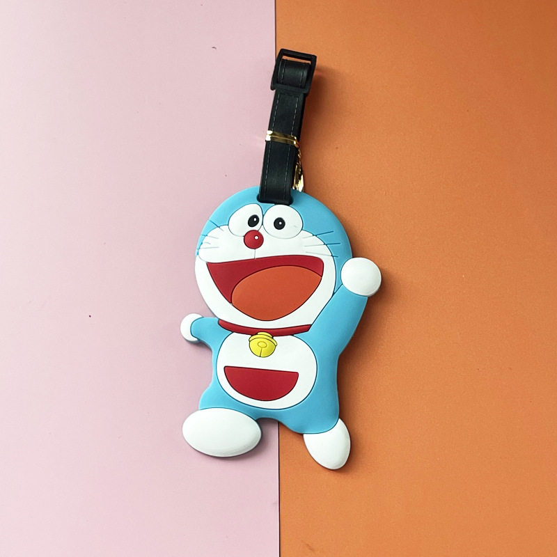 哆啦A梦行李牌登机牌旅行箱吊牌