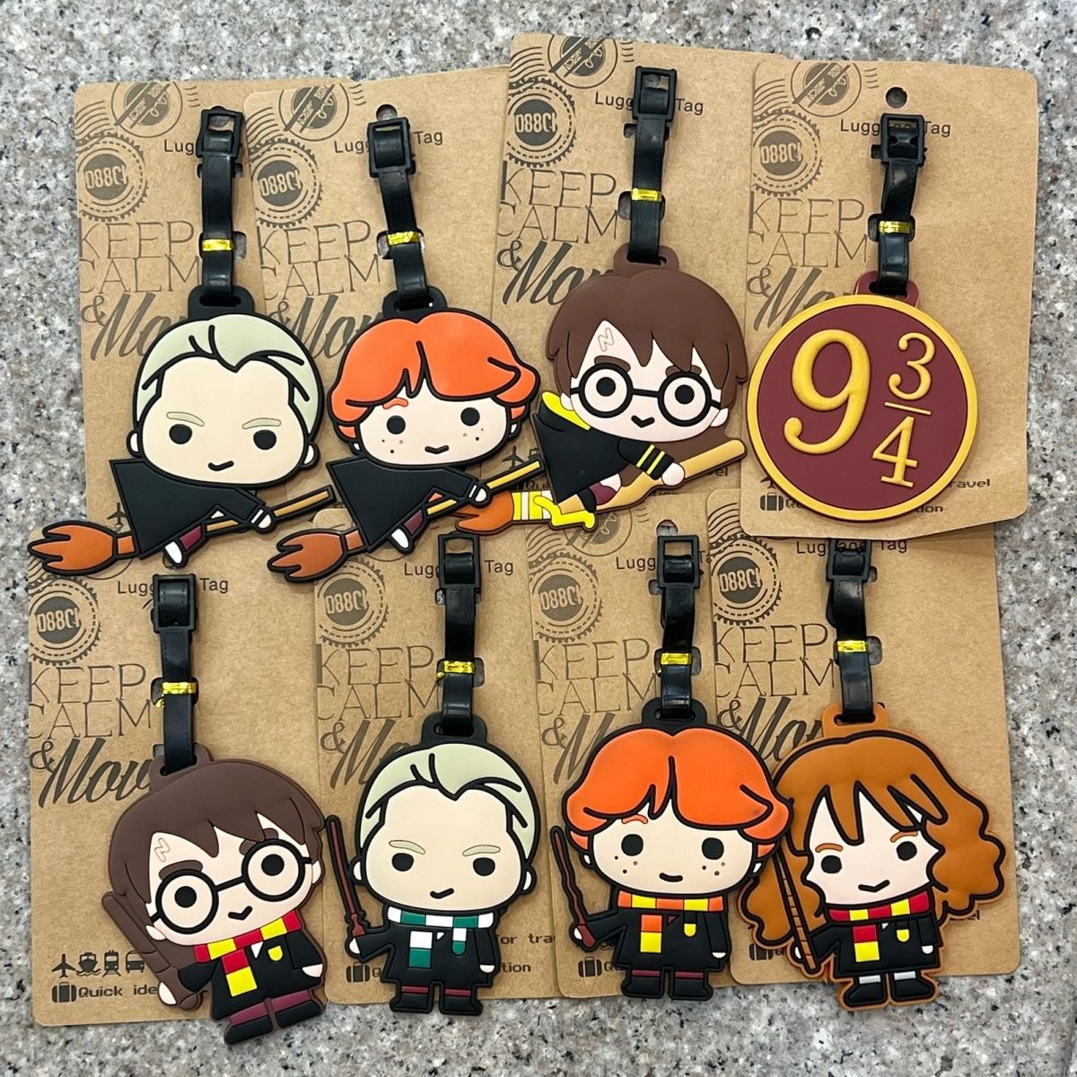 哈利波特魔法学院行李牌登机牌