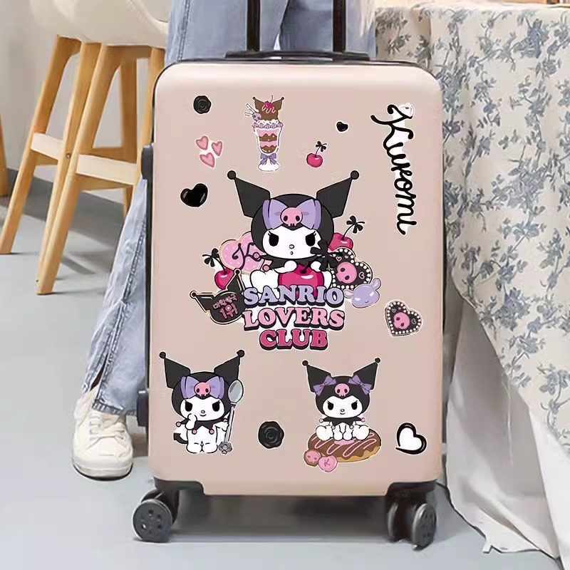 库洛米行李箱贴纸防水不留胶