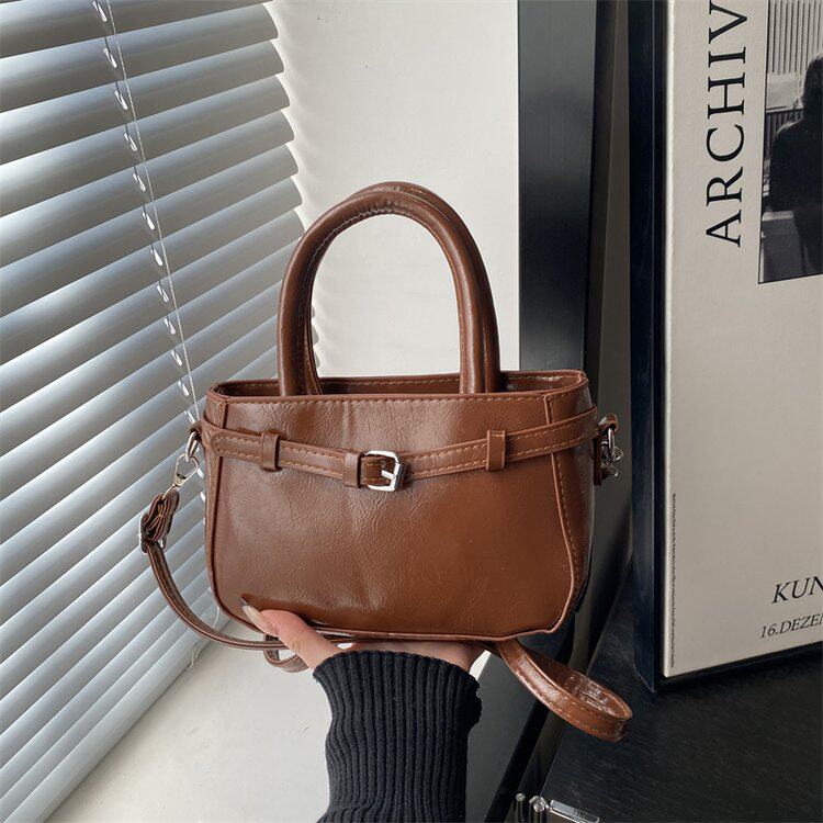 夏季手提包包女2026新款潮时尚韩版小方包百搭单肩包斜挎包