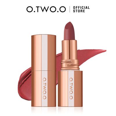 O.TWO.O雾吻锁色哑光口红SC064 轻雾持色雾面丝绒口红