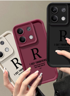 黑色R适用红米note15pro+手机壳redmi14小米redminote13十12Turbo新款11/10/9保护套外壳12T男11T女Tpro/C