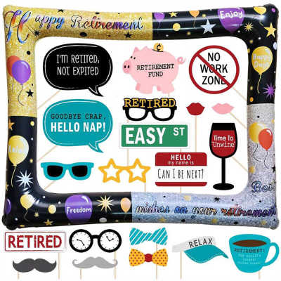 RetirementParty相框拍照道具