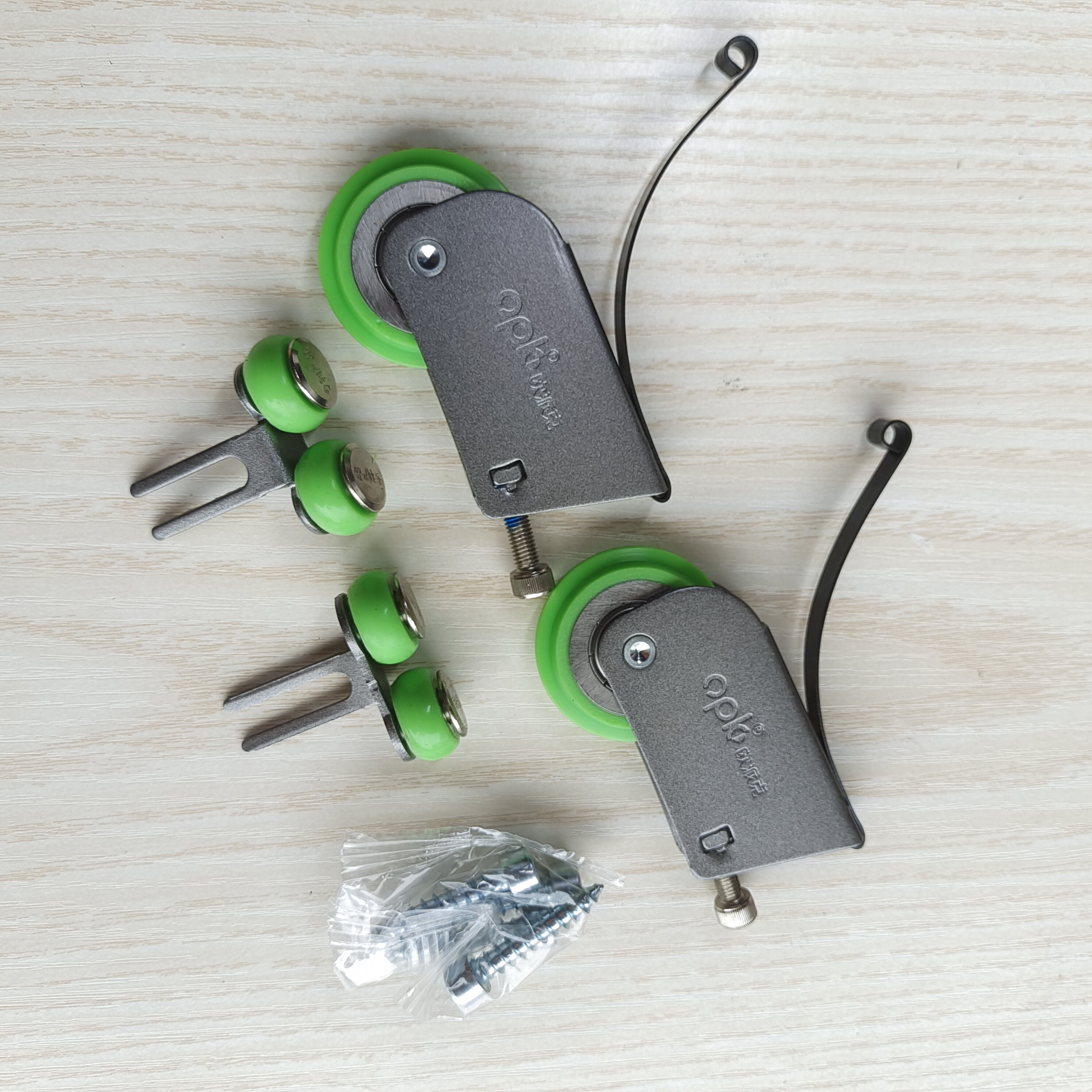 欧派克opk经典1号大轴承滑轮滚轮衣柜移门推拉门上下轮子静音顺畅