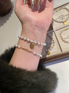 原创/ You are wonderful 天然淡水珍珠手链