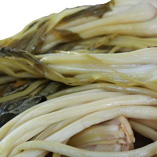 福建特产浦城黄毕洋酸菜手工制作泡菜高山整棵长杆白青菜腌制400g