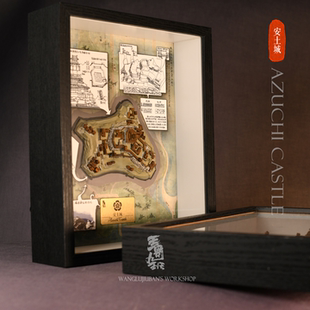 【王鲁九班 | 安土城Azuchi Castle】3D打印树脂日本名城