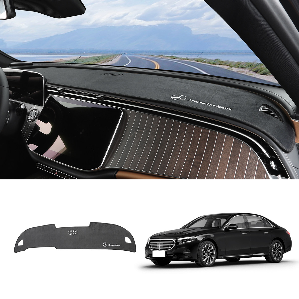 24-25款奔驰E300L仪表台避光垫中控防晒隔热垫法兰绒垫内饰防晒件,汽车用品/电子/清洗/改装,防滑垫/防护垫,淘宝优惠券,粉丝福利购,淘宝优惠卷