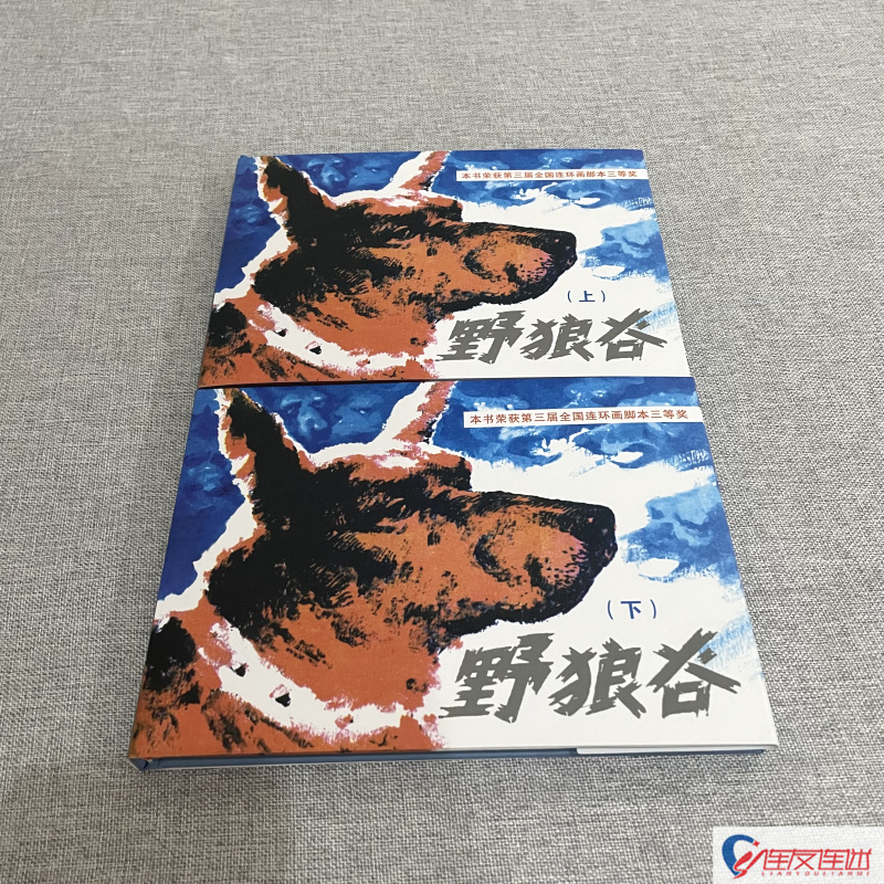 野狼谷 连环画小人书 32开大精 共2册