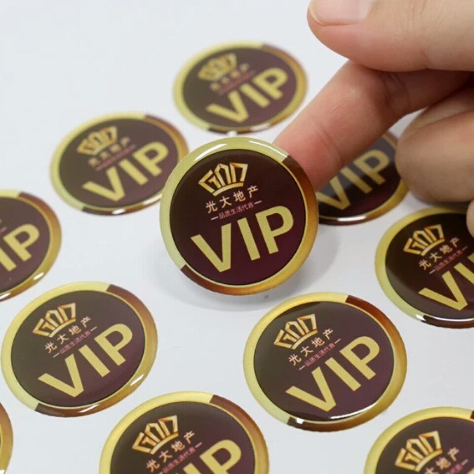 水晶滴塑 定做滴胶标牌车贴标滴塑标签滴塑不干胶标签订制