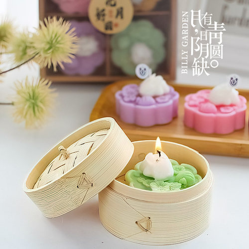 兔子月饼香薰蜡烛中秋礼盒