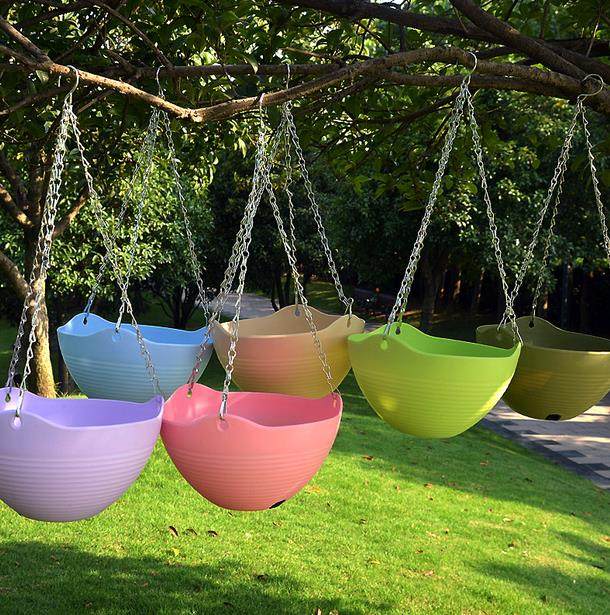 园艺花盆pp树脂加厚吊盆塑料挂盆吊兰盆垂吊盆配铁链吊篮盆吊兰盆|ruв категории Домашний быт, ваза/цветок/искусственные цветы/моделирование украшения, цветок/ваза, горшок - от Buy2taobao.com для оказания профессиональной услуги покупки агента Taobao