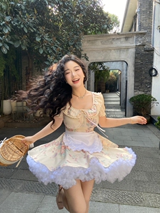 大人tutu裙蓬蓬裙甜美外穿半身裙女下装短裙成人舞蹈表演裙子夏季