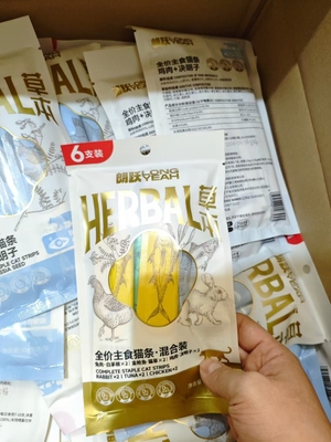 朗跃全价主食猫条零食湿粮鲜肉成幼猫营养增肥孕期高丽参草本滋补