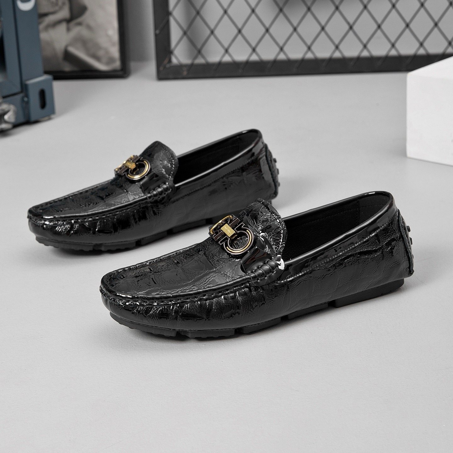 2026新款豆豆鞋男真皮一脚蹬懒人鞋英伦风休闲皮鞋潮鞋子驾车鞋男