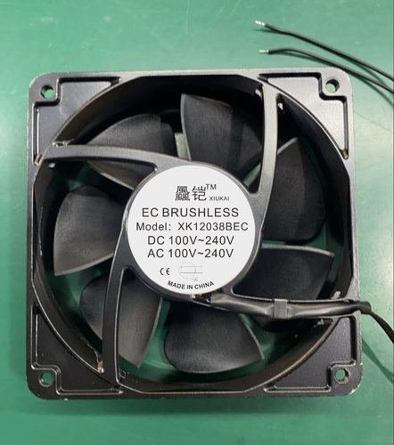 12cm 12038 交直流宽电压80v110v220v机箱柜散热风扇120*120*38mm