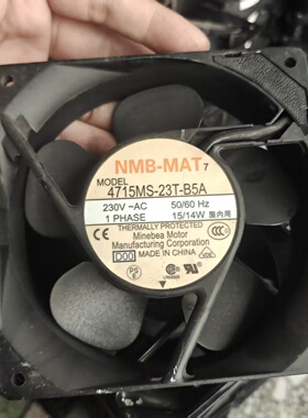 原装拆机 4715MS-23T-B5A 230V 12cm厘米12038插簧端子座散热风扇
