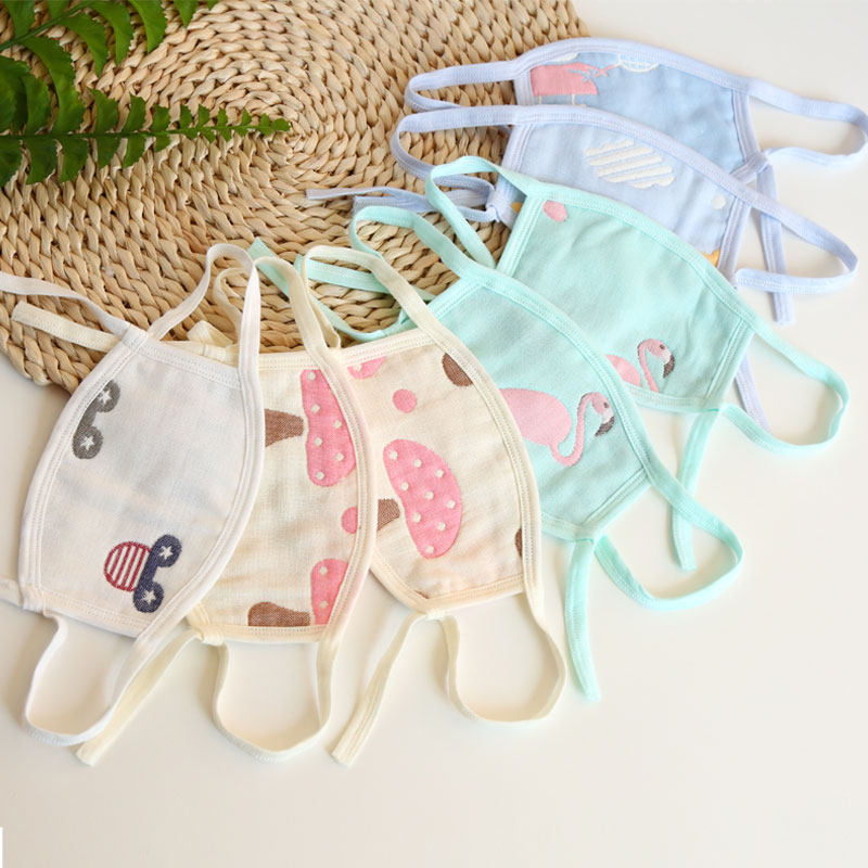 婴儿纱布口罩儿童两岁宝宝口罩0-1岁3岁小孩纯棉可水洗婴幼儿专用|ruв категории Детская одежда, шляпа/шарф/маска/перчатки/наушники/ноги рукав, маска - от Buy2taobao.com для оказания профессиональной услуги покупки агента Taobao