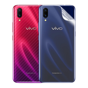 vivox23手机背膜vivox幻彩版x23水凝后膜原装vovox后盖磨砂vovix镜头高清vivix贴纸×钢化软膜叉23防刮viovx