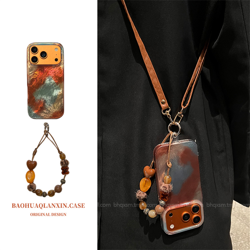 适用于苹果17promax链条手机壳