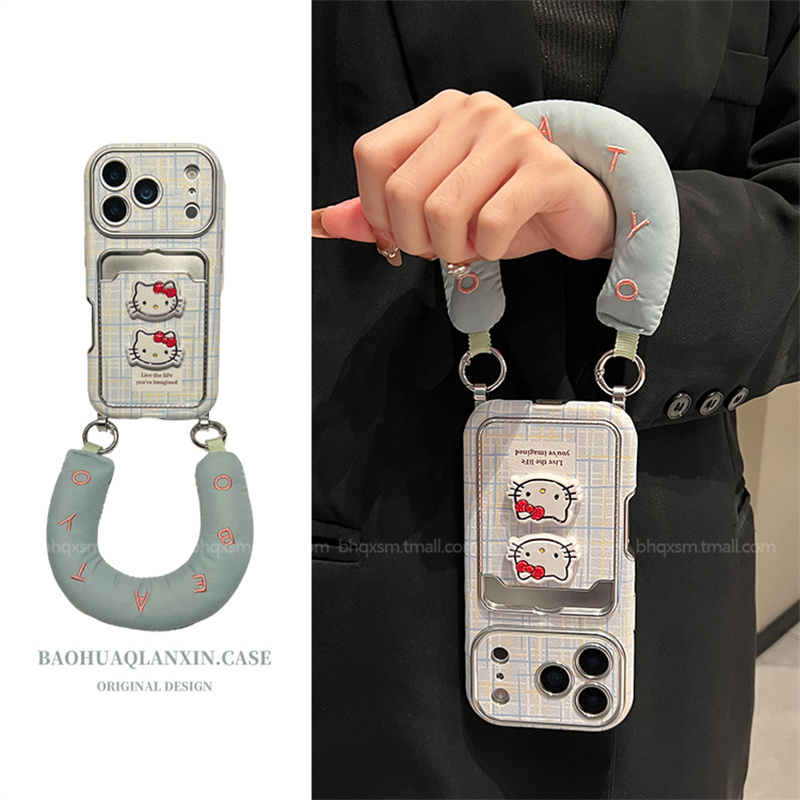 适用于苹果17promax腕带手机壳